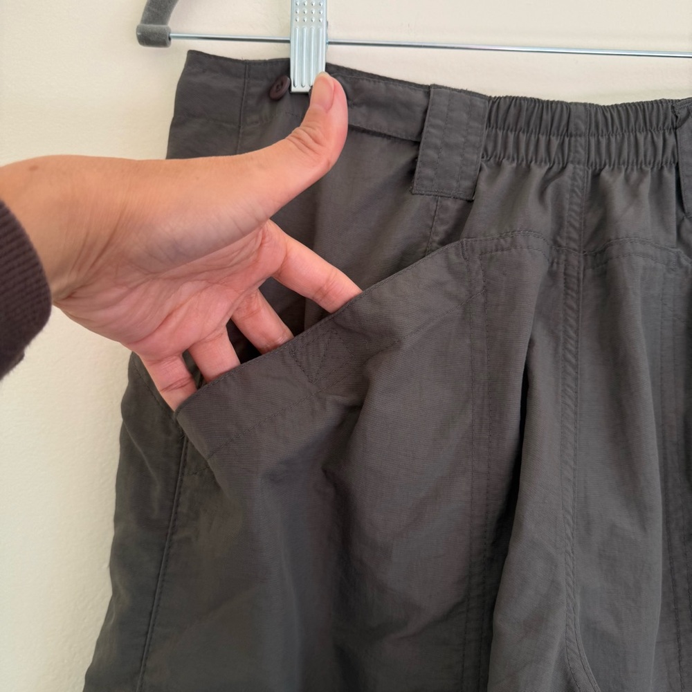 2/$15 Alpine Design Women Gray Pants Medium Convertible Short Hiking Pants  Y2K - Picture 14 of 15
